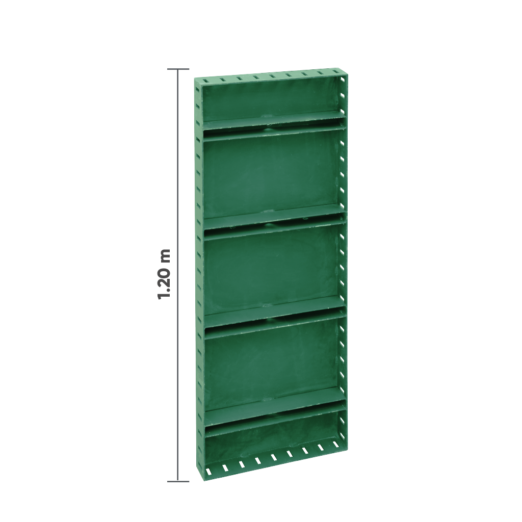 PANEL METÁLICO 1.2 M X 0.45 M